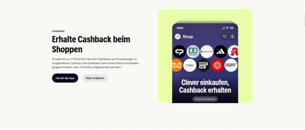 casinos mit klarna